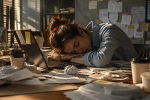 working our fingers into exhaustion