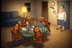 JP Morgan Chase CEO talks about cockroaches